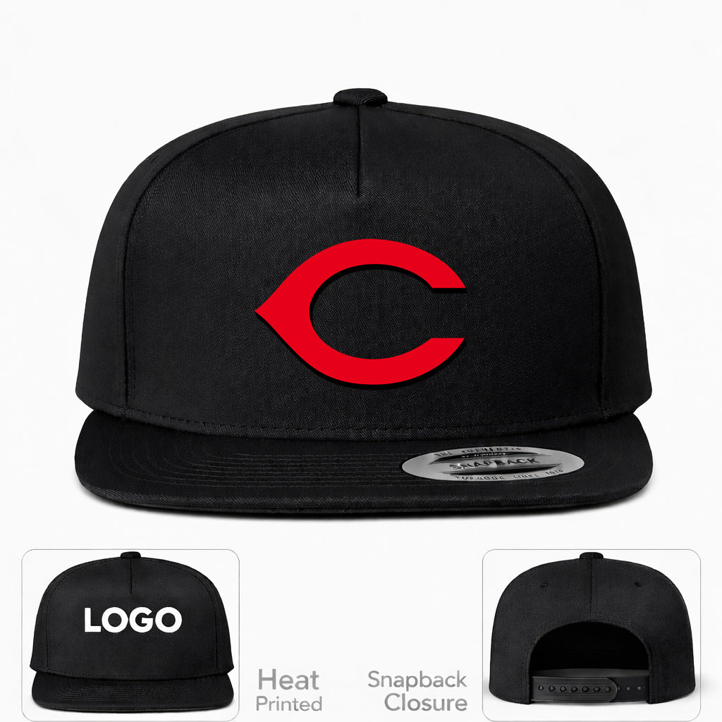 MLB Cincinnati Reds Snapback Hat - Black