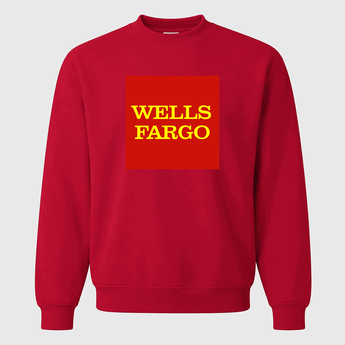 Men's Wells Fargo Crewneck Sweatshirt - Red