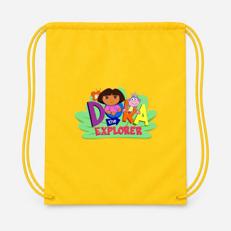 Dora The Explorer 001 Drawstring Bag - Yellow