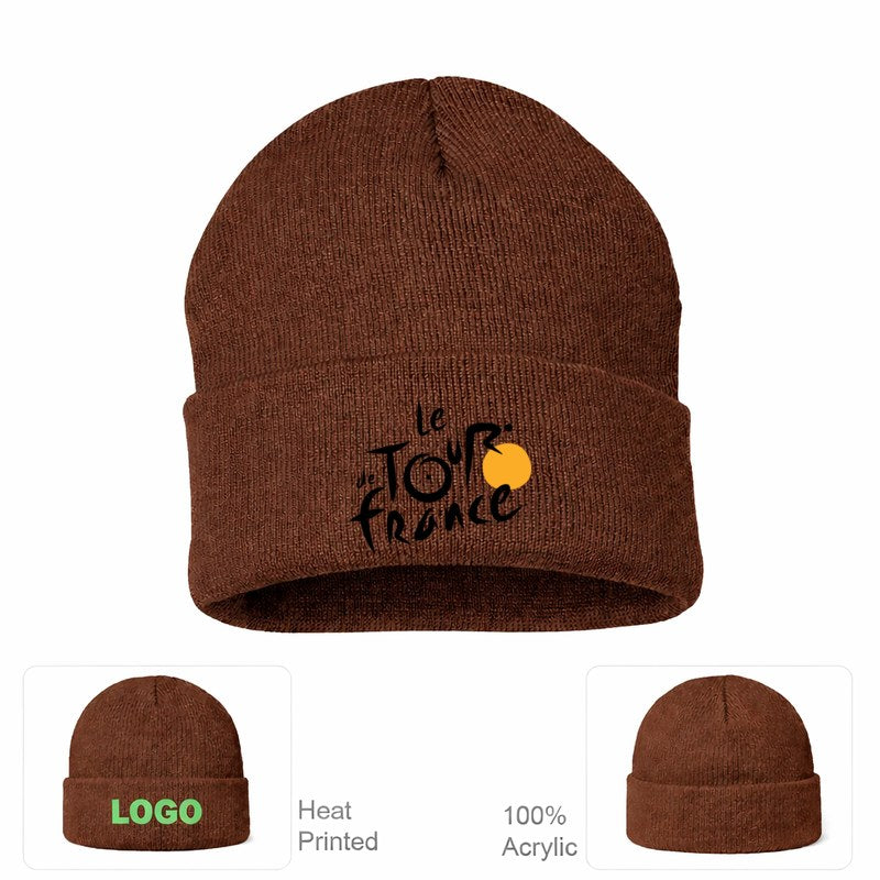 Tour de France Brown Beanie Hat