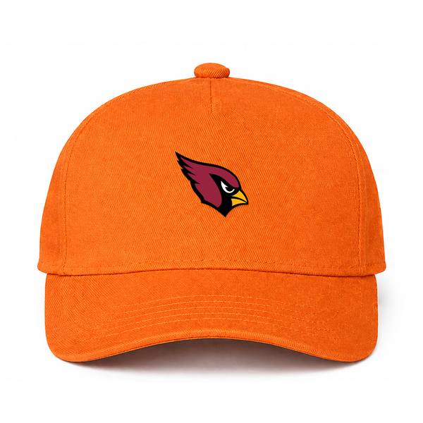 Arizona Cardinals NFL Logo Orange Dad Baseball Cap Hat