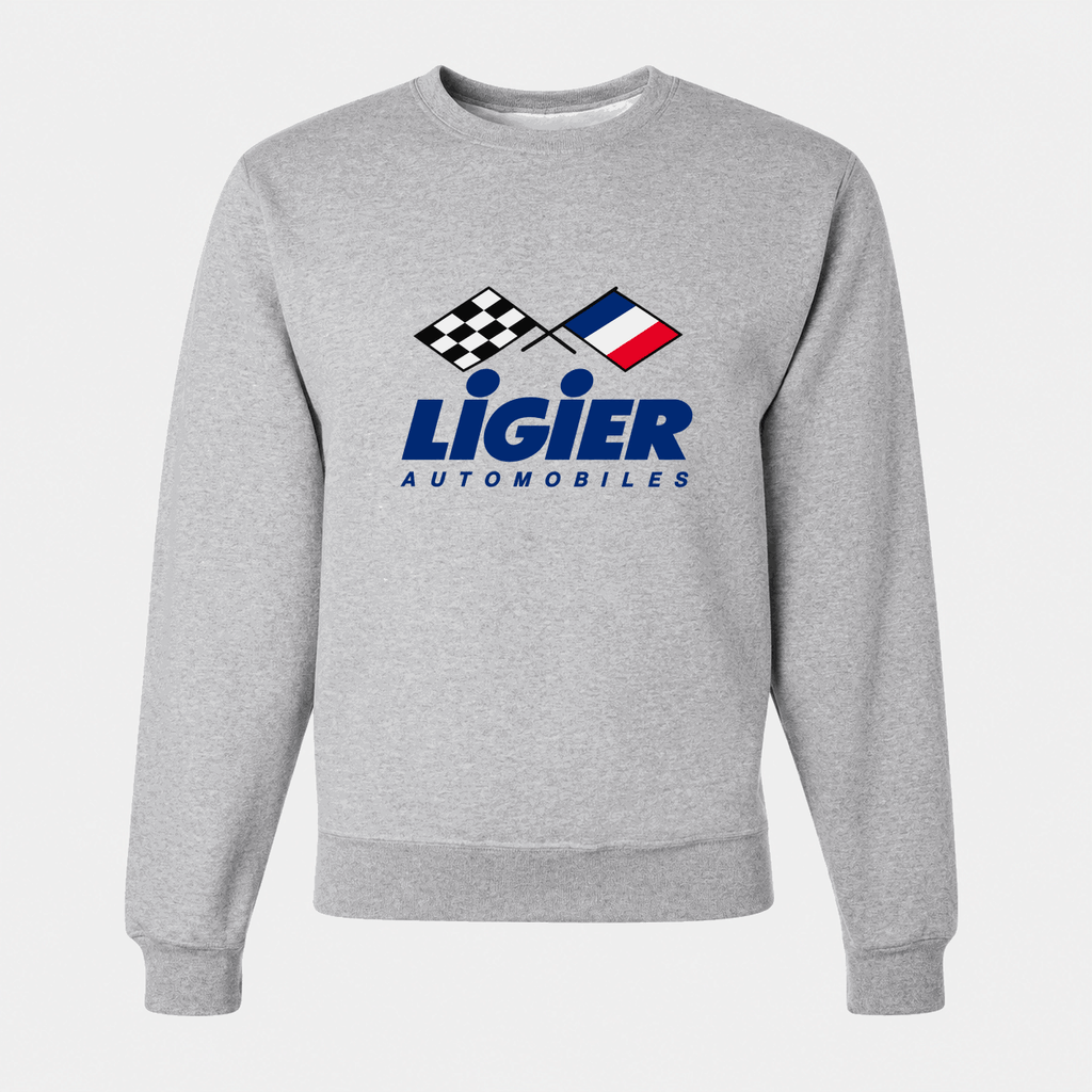 Men's Ligier Automobiles Crewneck Sweatshirt - Gray