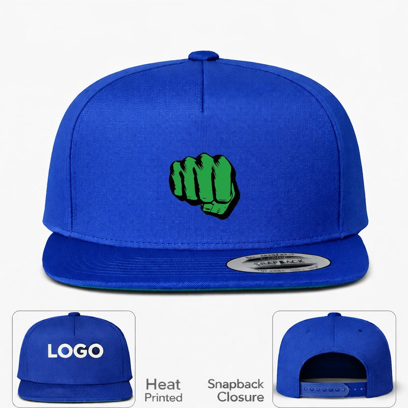 Hulk Punch Snapback Hat