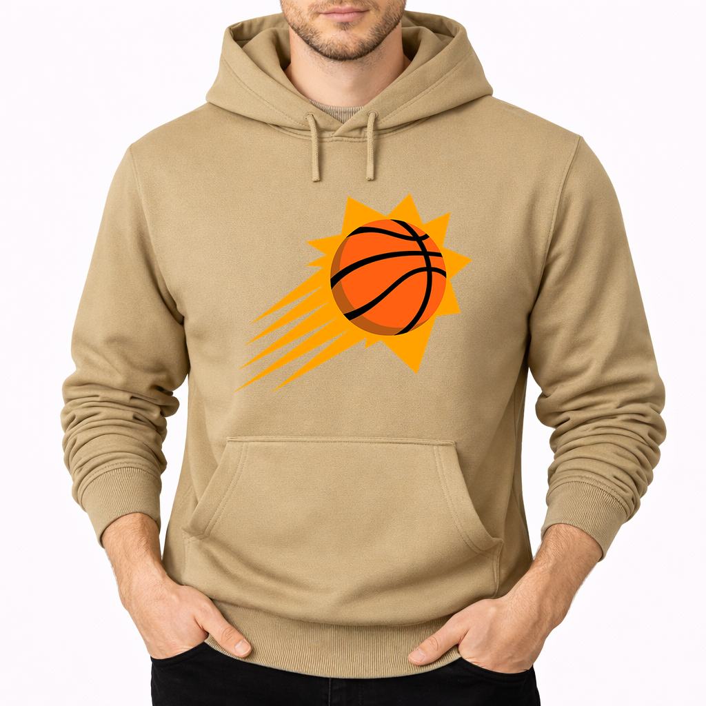 Men's Phoenix Suns Pullover Hoodie - Tan