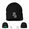 MLB Chicago White Sox Beanie Hat - Black