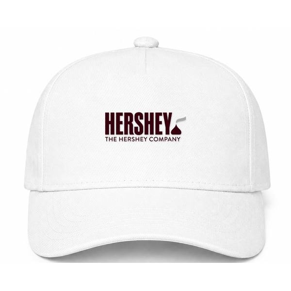 Hershey's Logo White Dad Baseball Cap Hat