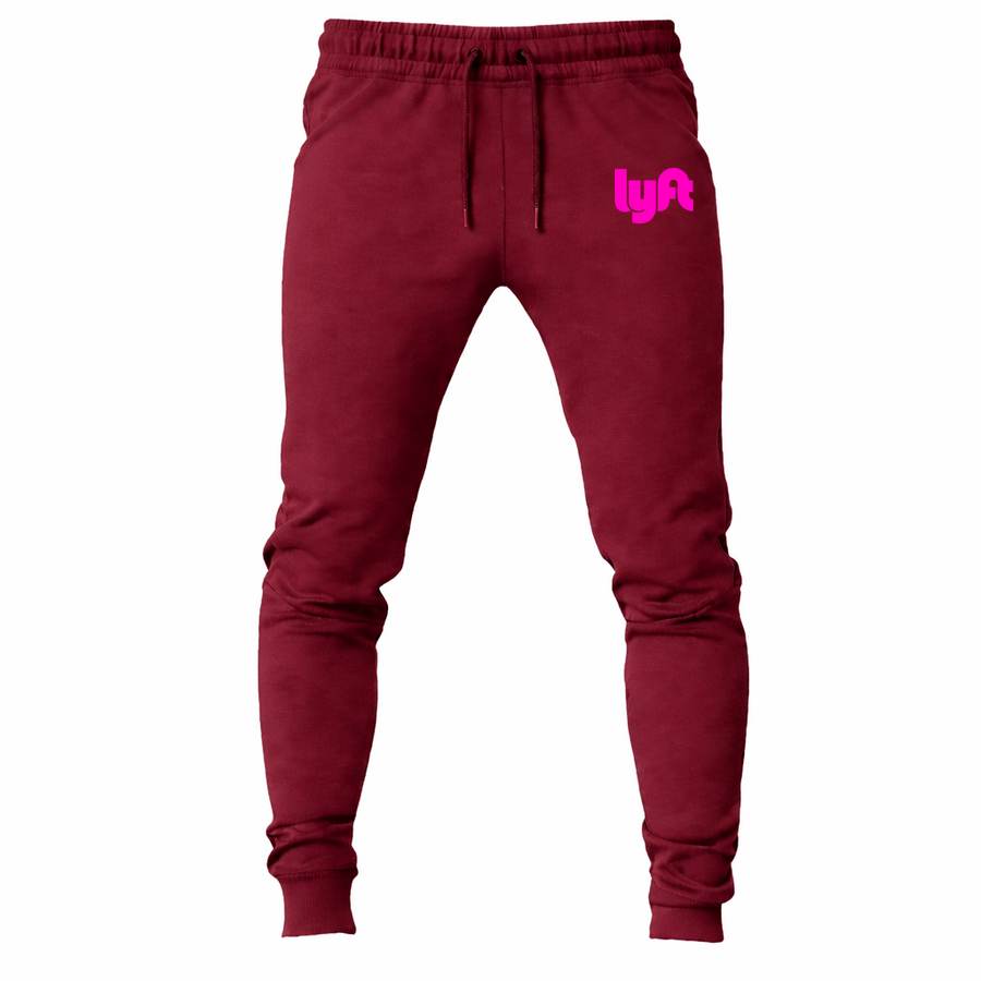 Lyft Pink joggers sweatpants - Maroon