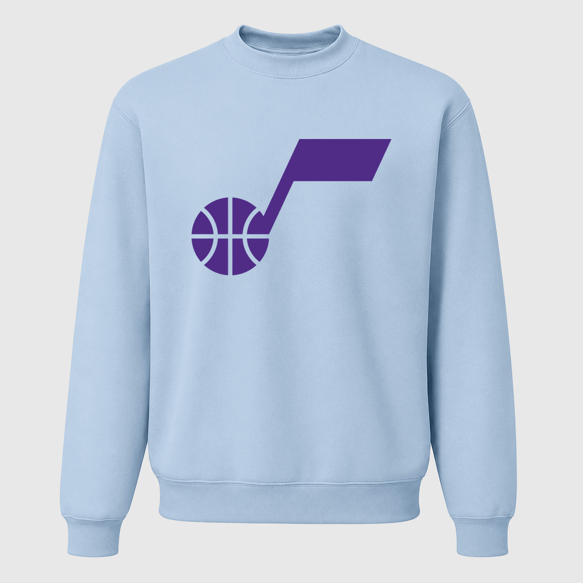 Men's Utah Jazz Crewneck Sweatshirt - Sky Blue