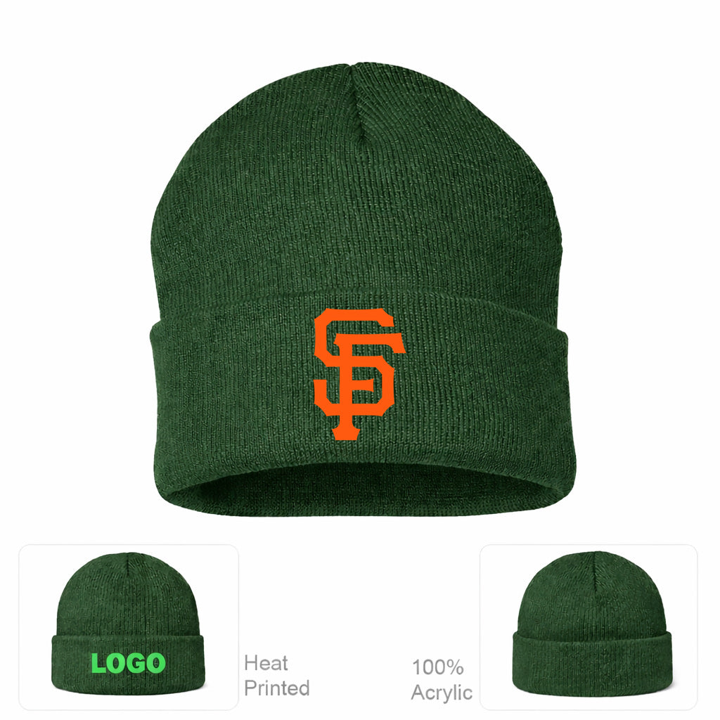 MLB San Francisco Giants Beanie Hat - Forest Green