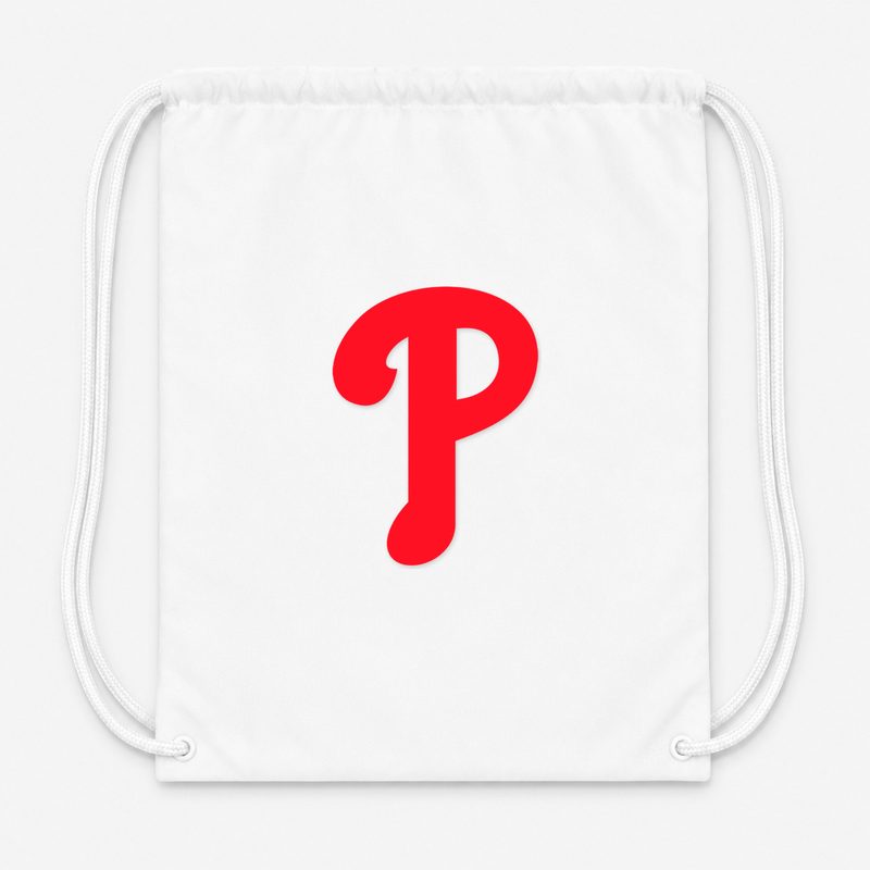 Philadelphia Phillies Drawstring Bag - White
