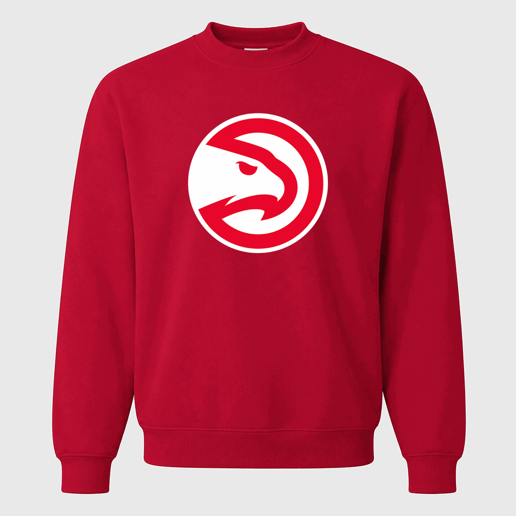 Men's Atlanta Hawks Crewneck Sweatshirt - Red