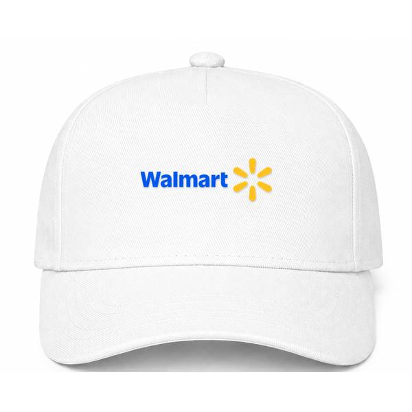 Walmart Logo White Dad Baseball Cap Hat