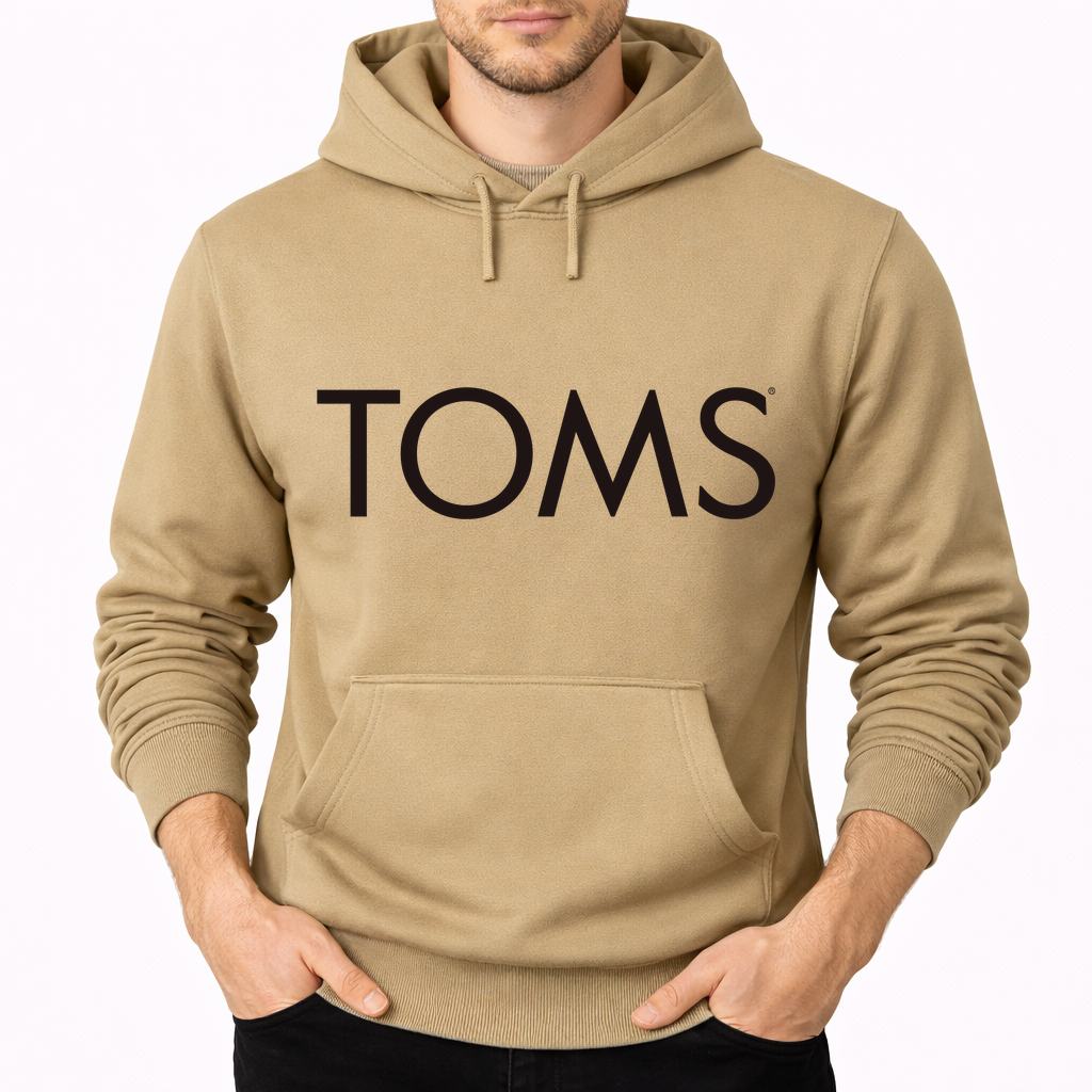 Men's Toms Pullover Hoodie - Tan