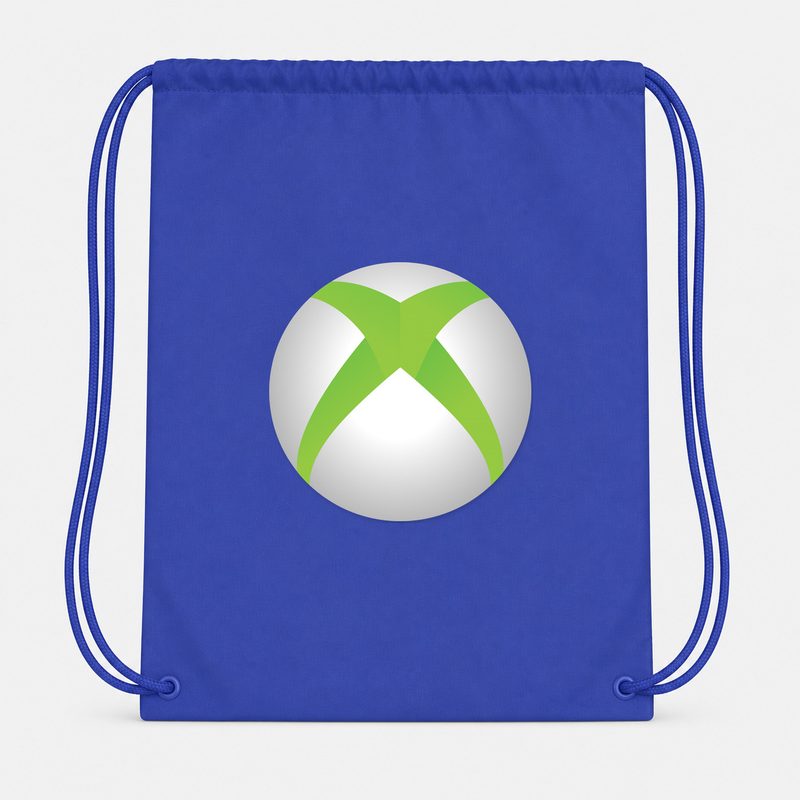 Xbox Gaming Drawstring Bag - Blue