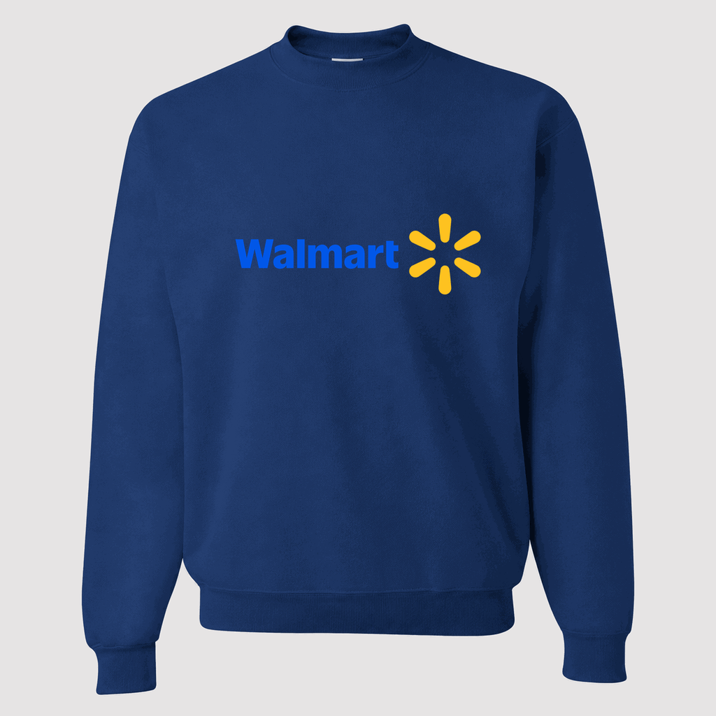 Men's Walmart Crewneck Sweatshirt - Blue