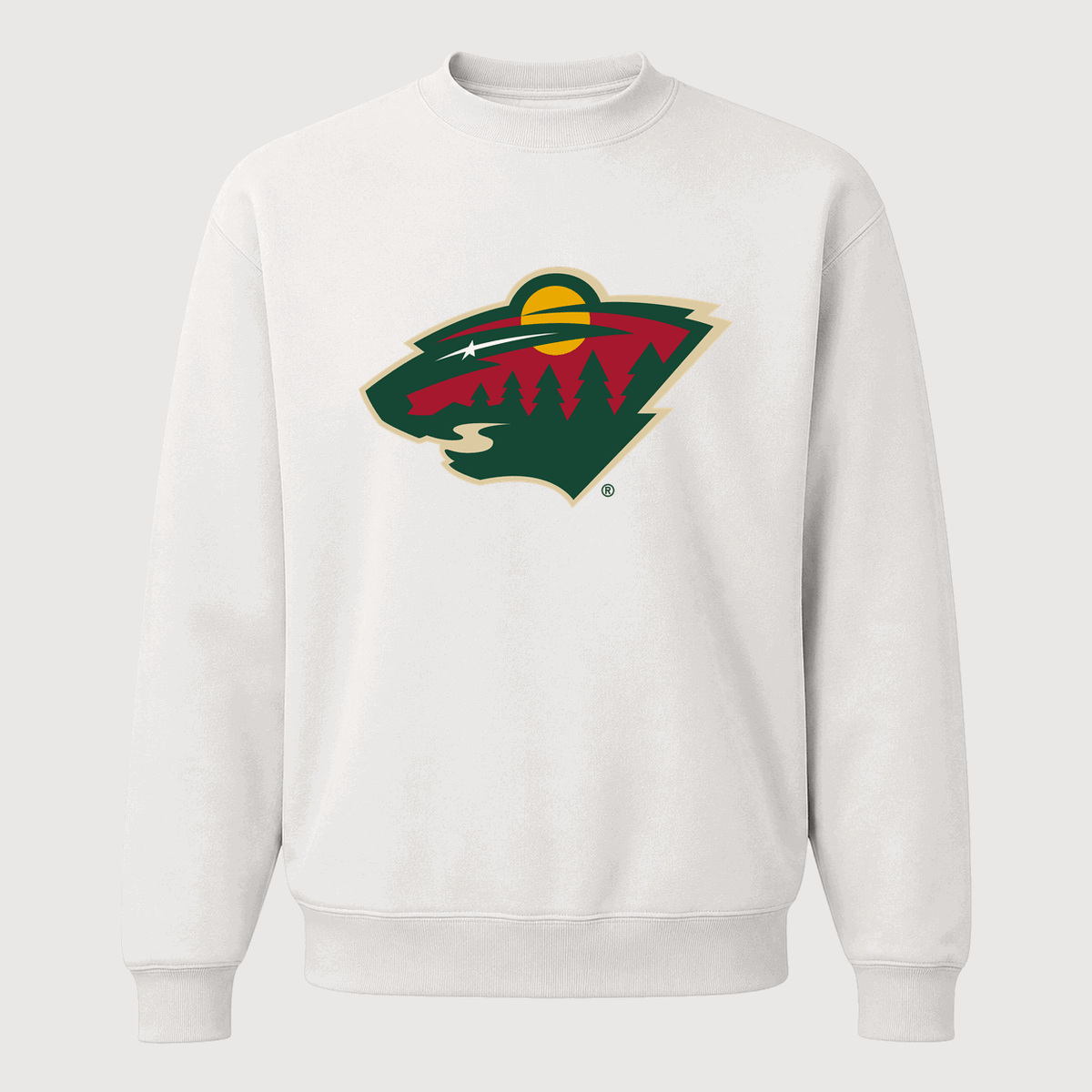 Men's Minnesota Wild Crewneck Sweatshirt - White