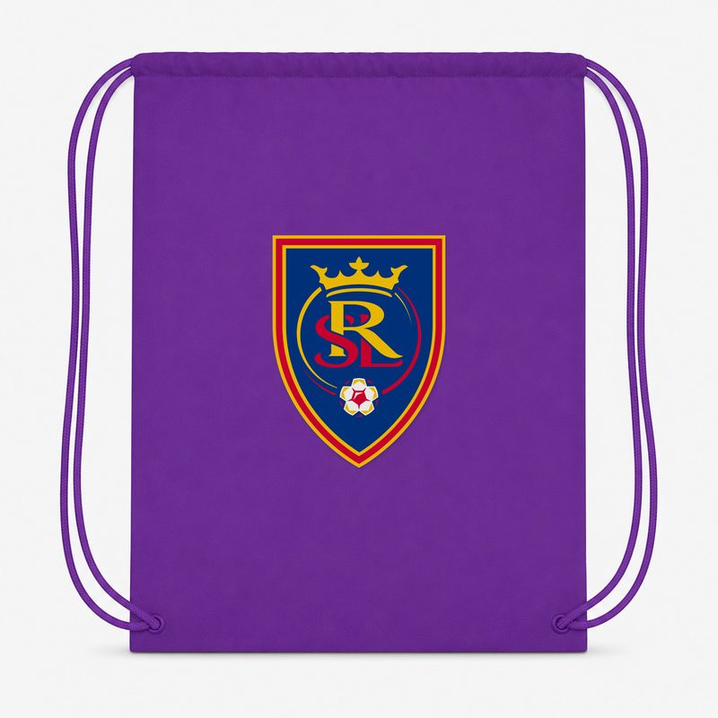 Real Salt Lake Soccer Drawstring Bag - Purple