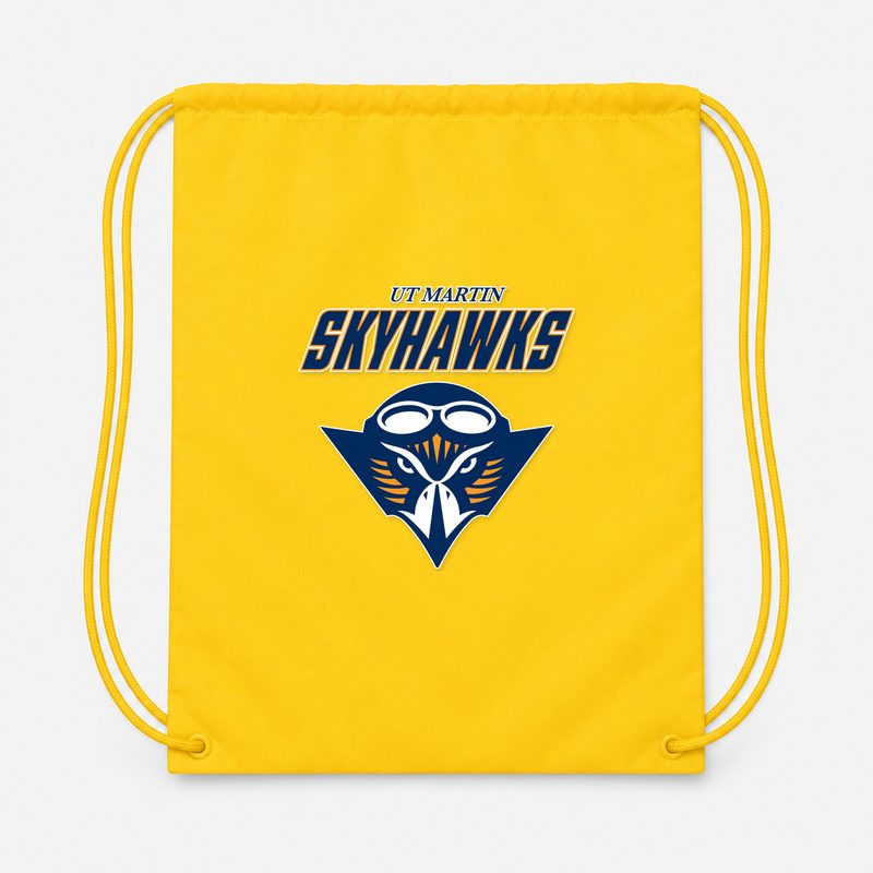 Tennessee Martin Skyhawks Drawstring Bag - Yellow