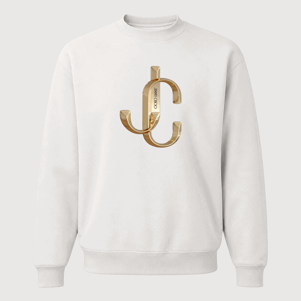 Men's Jimmy Choo Crewneck Sweatshirt - White