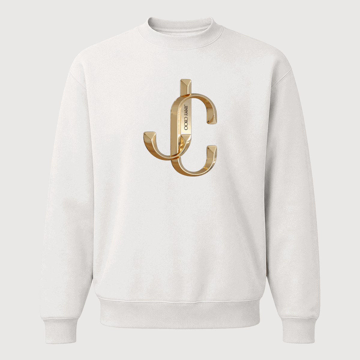 Men's Jimmy Choo Crewneck Sweatshirt - White