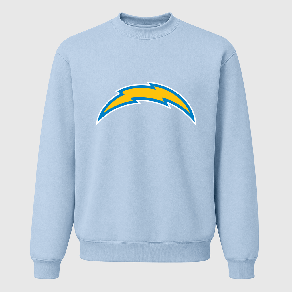 Men's Los Angeles Chargers Crewneck Sweatshirt - Sky Blue