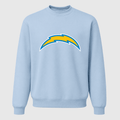 Men's Los Angeles Chargers Crewneck Sweatshirt - Sky Blue