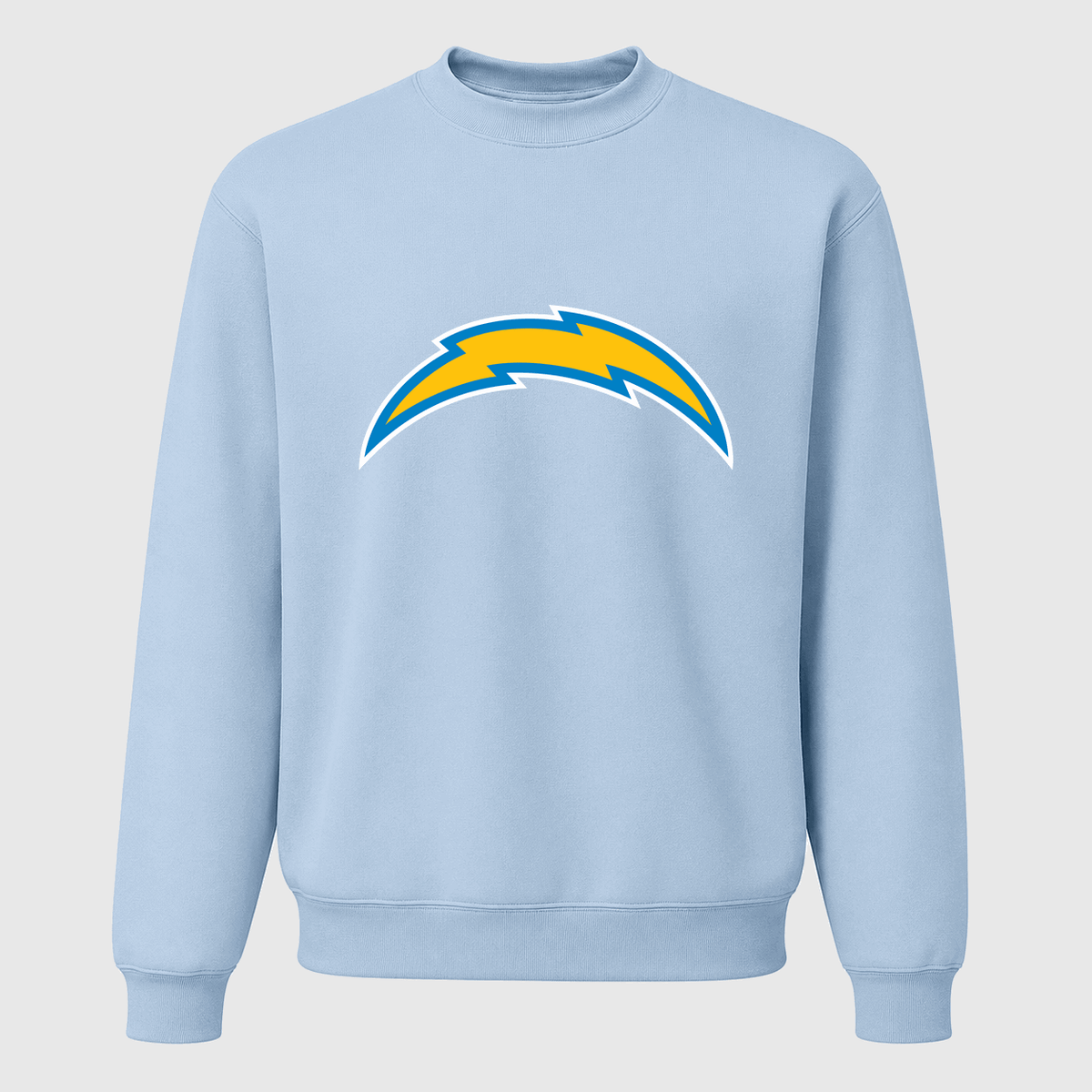 Men's Los Angeles Chargers Crewneck Sweatshirt - Sky Blue