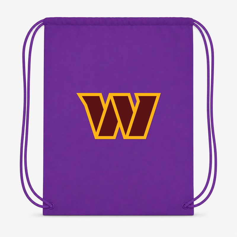 Washington Commanders Drawstring Bag - Purple