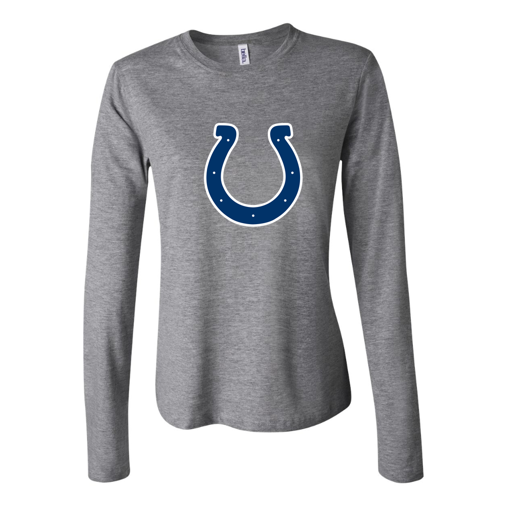 Women's Indianapolis Colts Long Sleeve T-Shirt - Gray