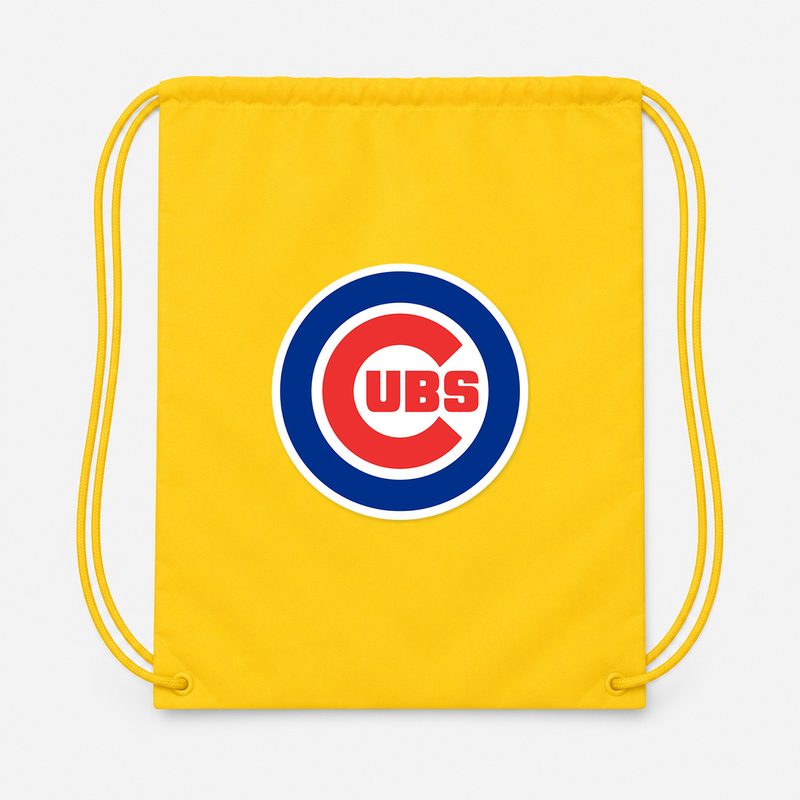 Chicago Cubs Drawstring Bag - Yellow