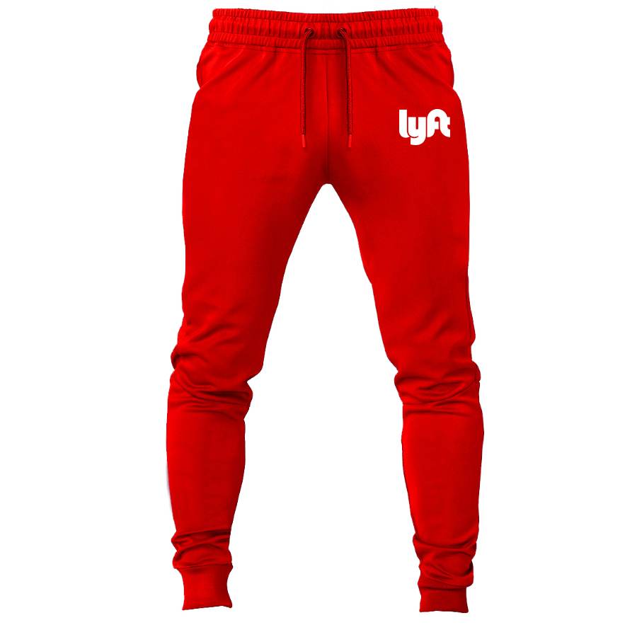 Lyft White joggers sweatpants - Red