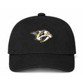 Nashville Predators NHL Logo Black Dad Baseball Cap Hat
