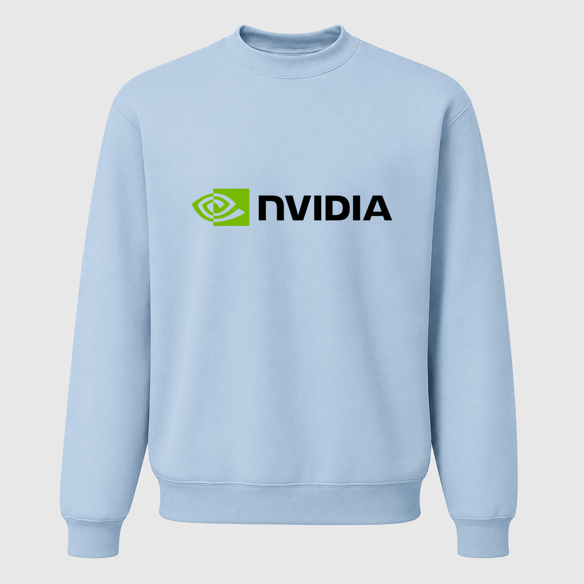 Men's NVIDIA Crewneck Sweatshirt - Sky Blue