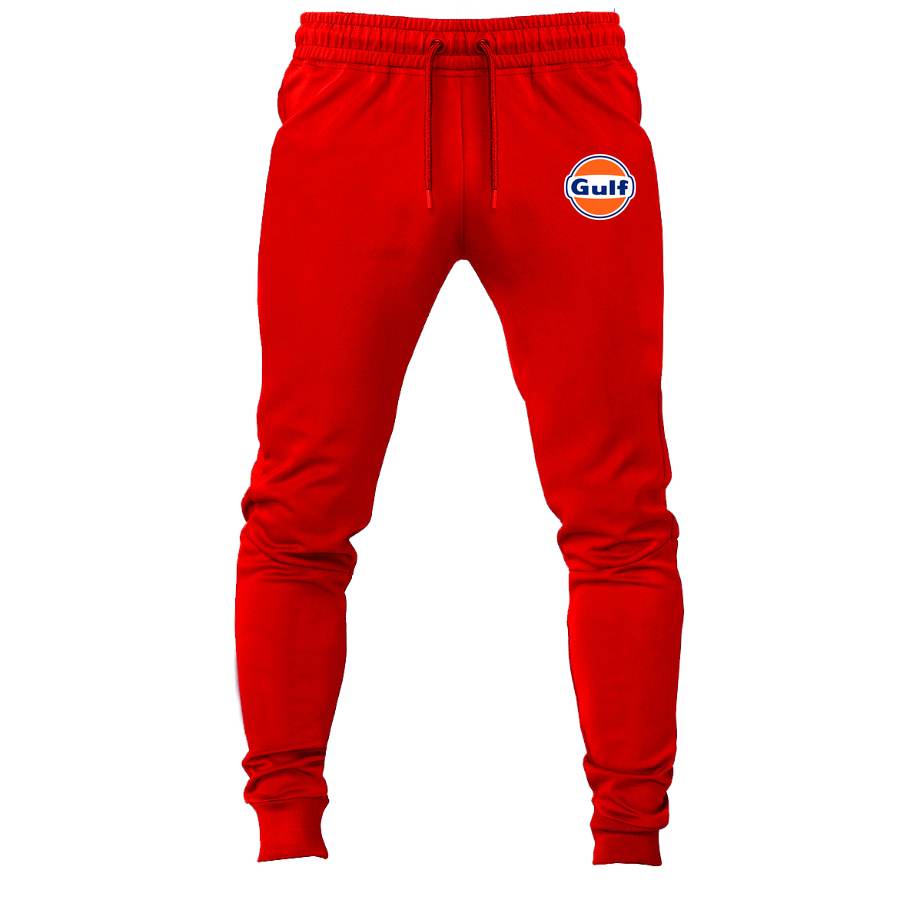 Gulf Oil joggers sweatpants - Red