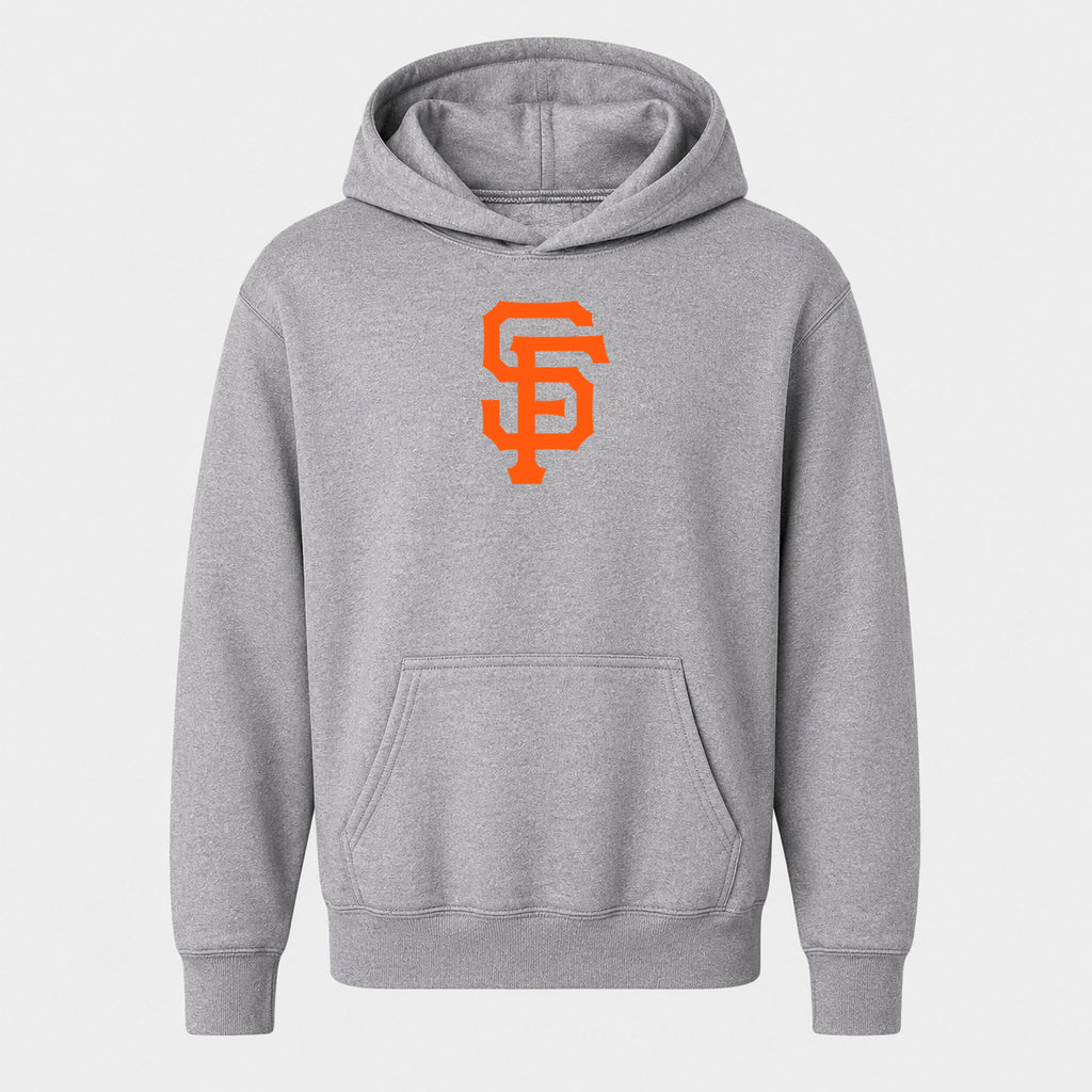 Youth San Francisco Giants Pullover Hoodie - Gray