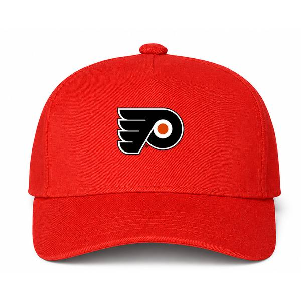 Philadelphia Flyers NHL Logo Red Dad Baseball Cap Hat