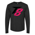 Men's Tekken 8 Black Long sleeves Cotton Blend T-Shirt - Black