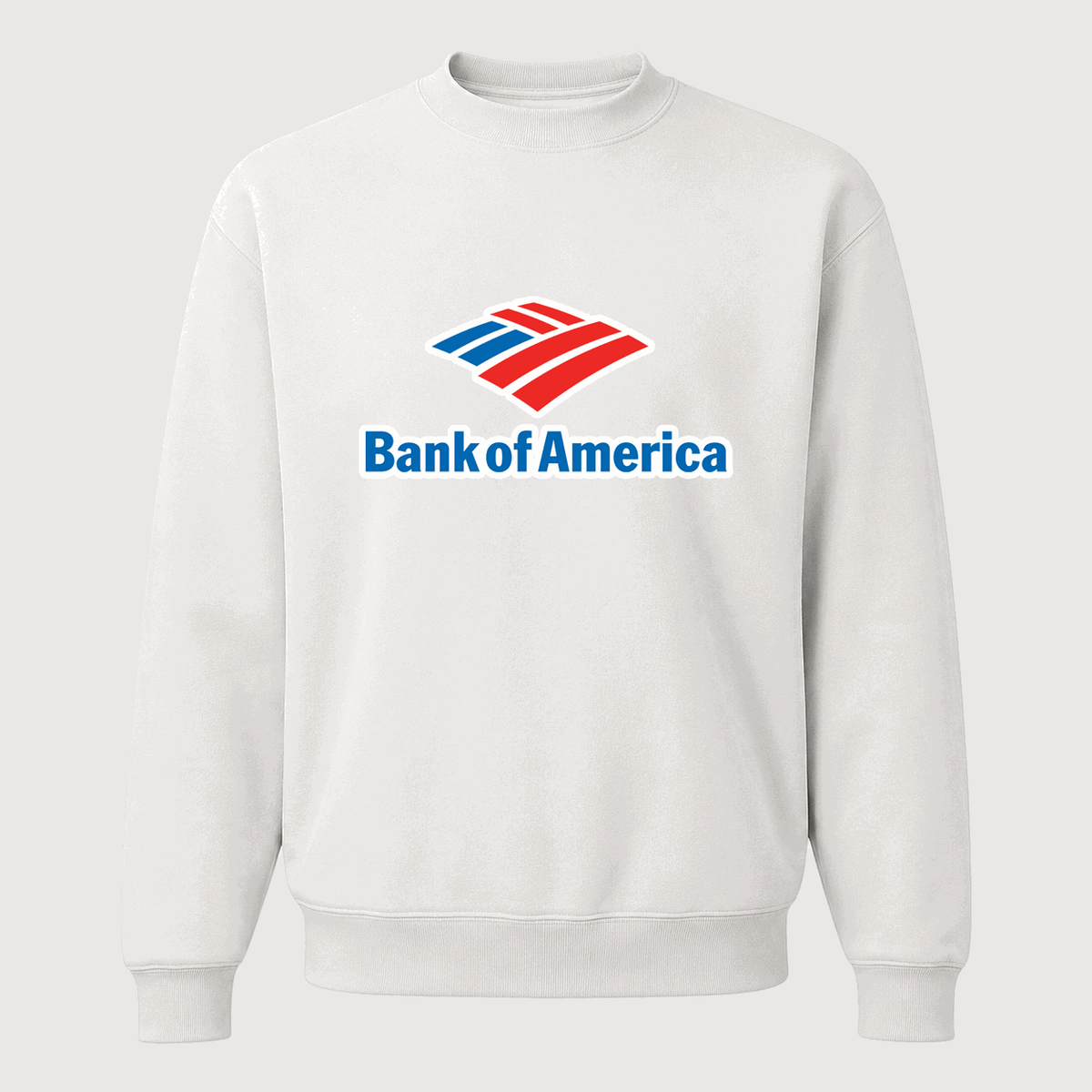 Men's Bank of America Crewneck Sweatshirt - White