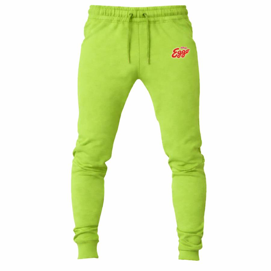 Eggo Kelloggs joggers sweatpants - Lime Green