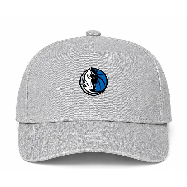 Dallas Mavericks NBA Logo Gray Dad Baseball Cap Hat