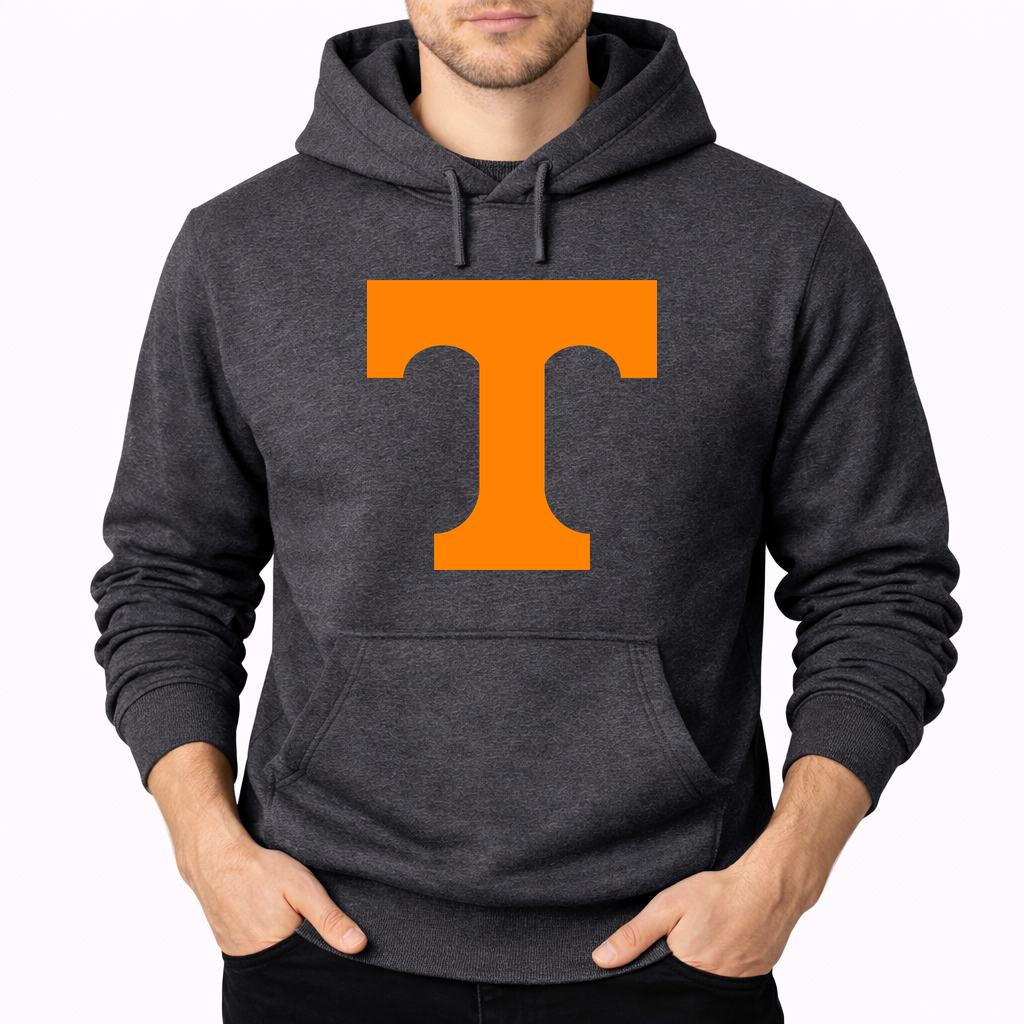 Men's Tennessee Volunteers Pullover Hoodie - Charcoal