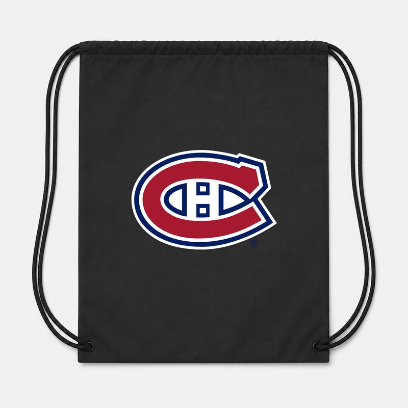 Montreal Canadiens Drawstring Bag - Black
