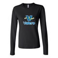 Women's Valero Gas Station Long Sleeve T-Shirt - Black