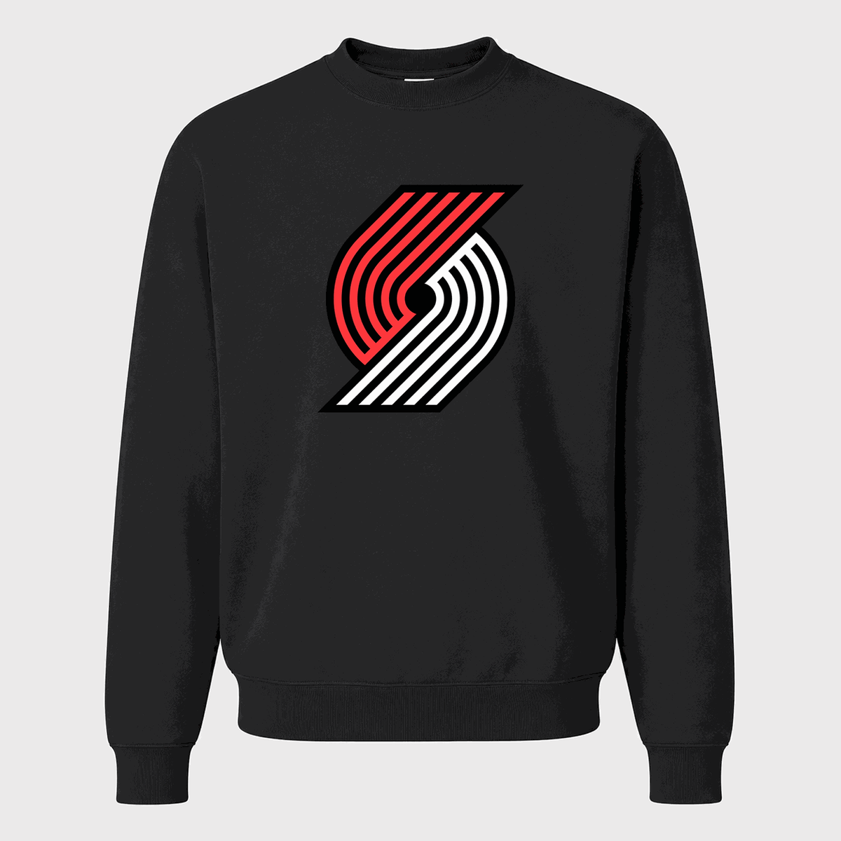 Men's Portland Trail Blazers Crewneck Sweatshirt - Black