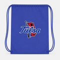 Tulsa Golden Hurricane Drawstring Bag - Blue
