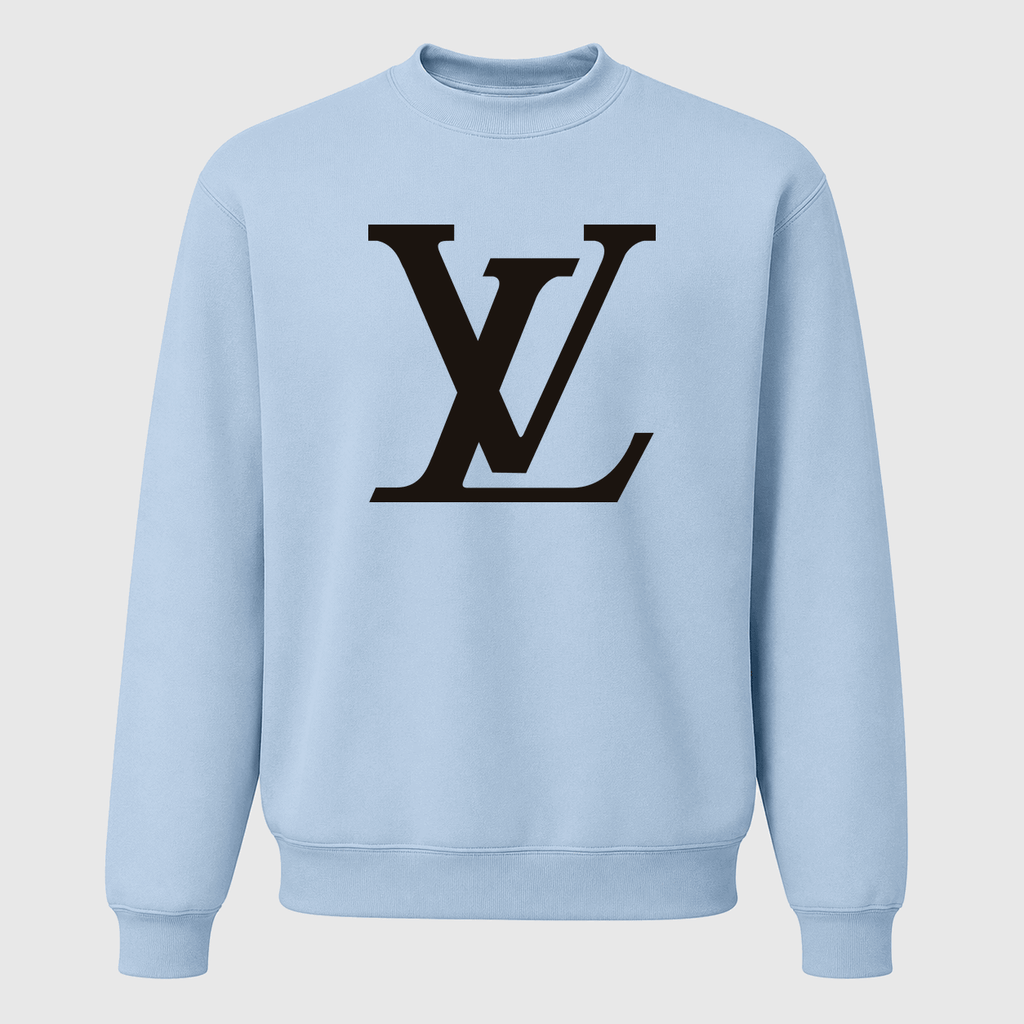 Men's Louis Vuitton Crewneck Sweatshirt - Sky Blue