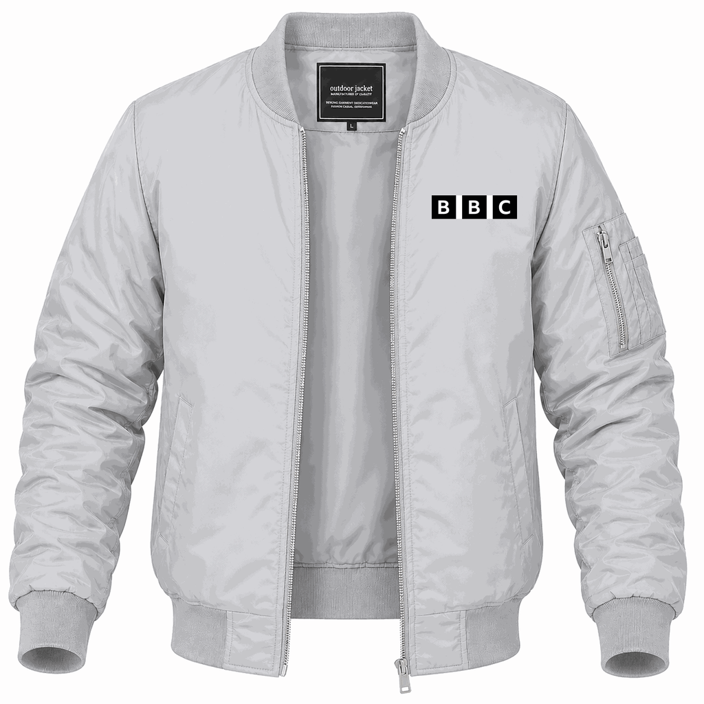 Men's BBC Lightweight Bomber Jacket - Gray