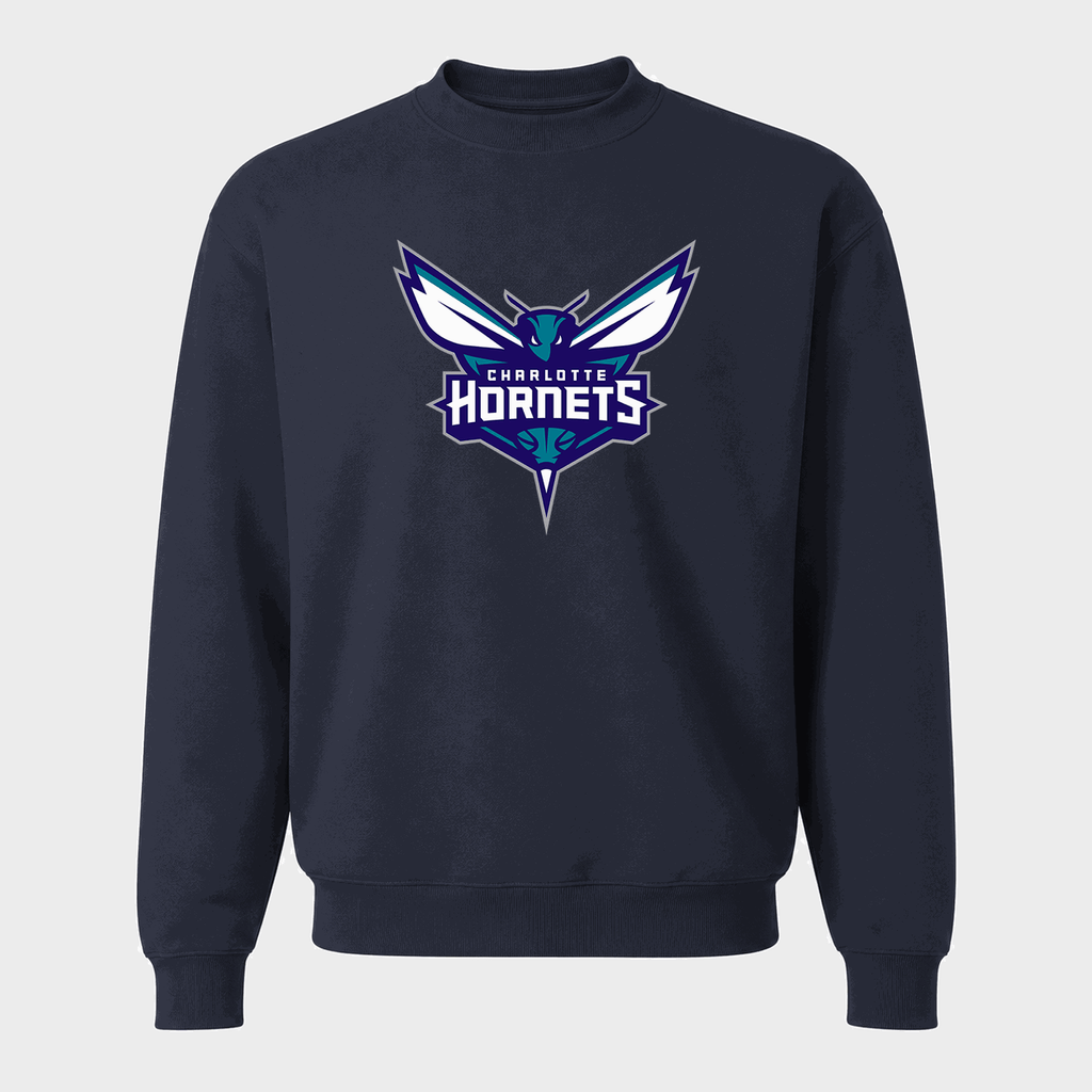 Men's Charlotte Hornets Crewneck Sweatshirt - Navy