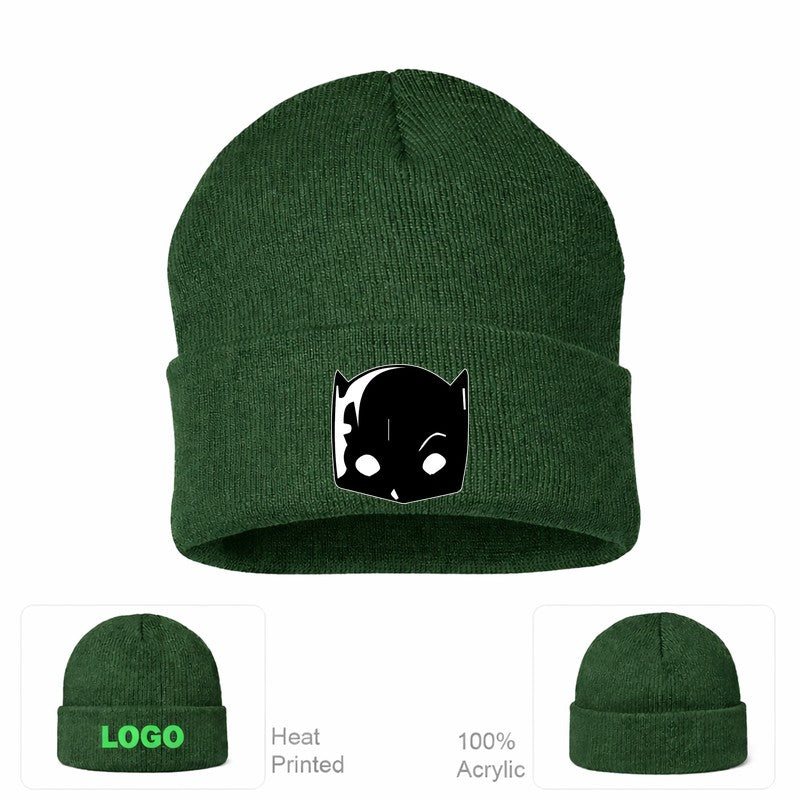 Hellcat Forest Green Beanie Hat