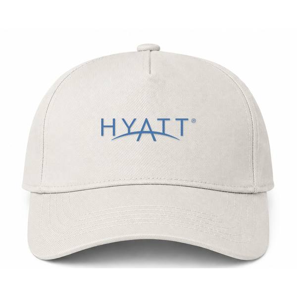Hyatt Logo Beige Dad Baseball Cap Hat